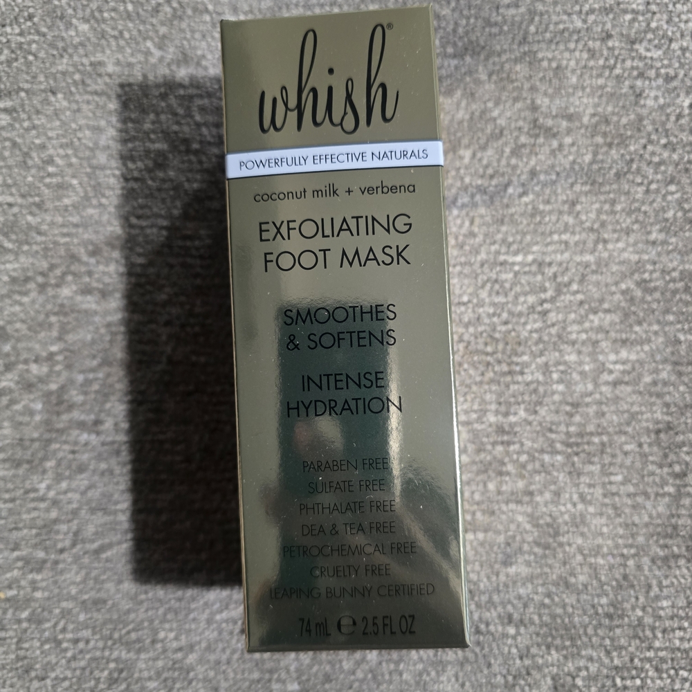 Whish Coconut Milk Verbena Foot Mask